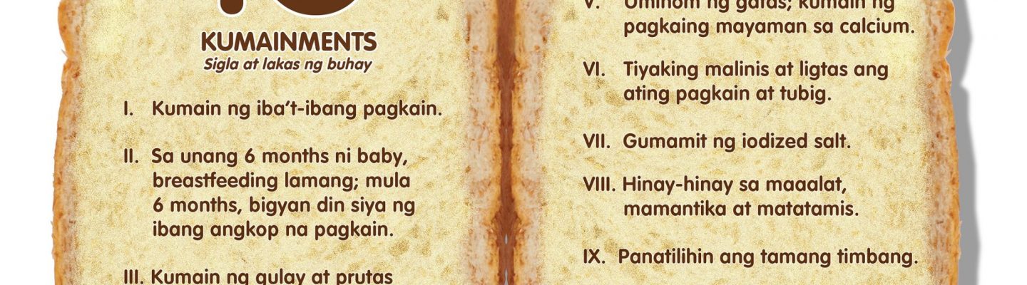 10 Kumainments para sa masigla at malakas na pamumuhay